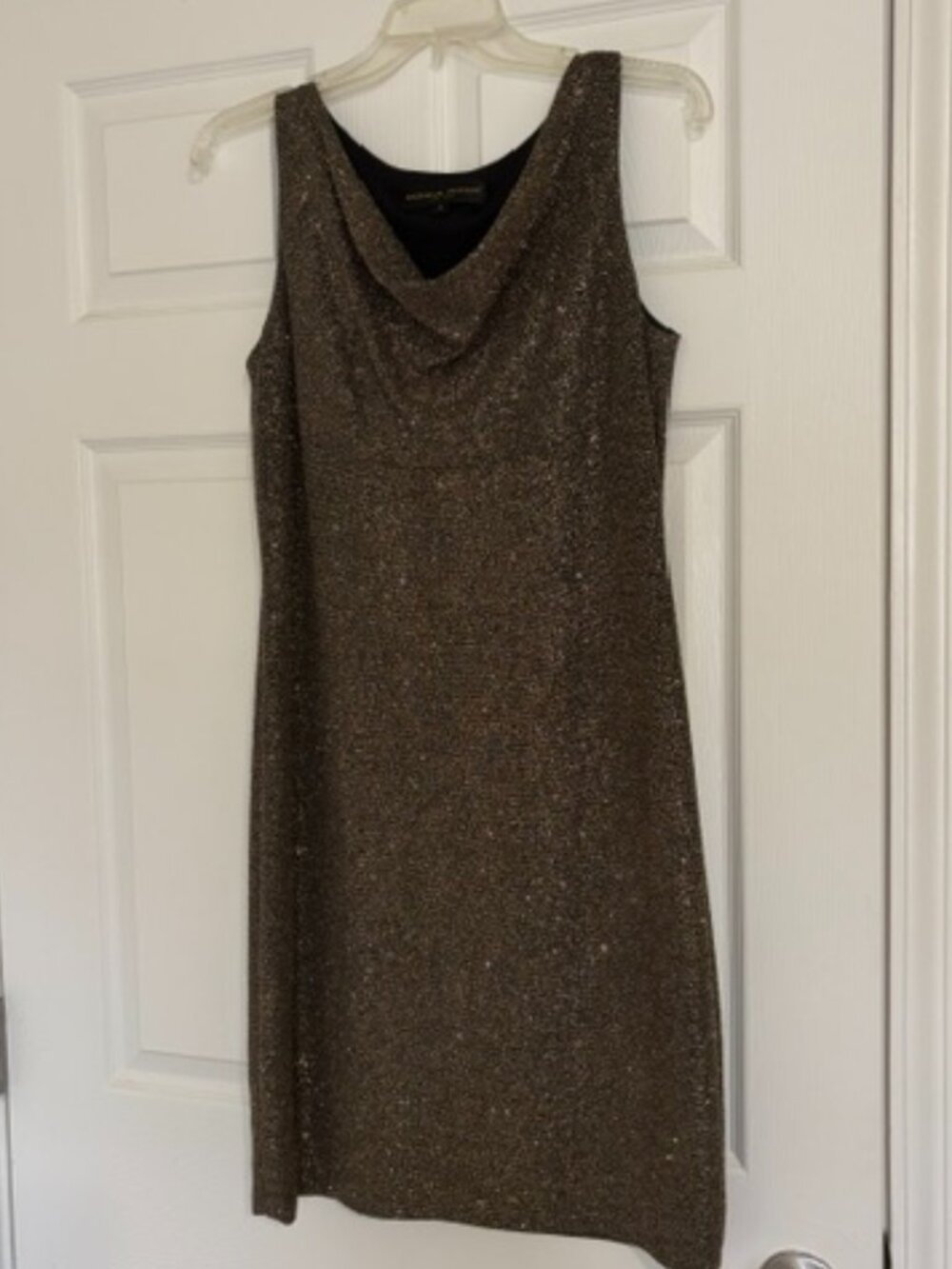 Gold Metallic Dress